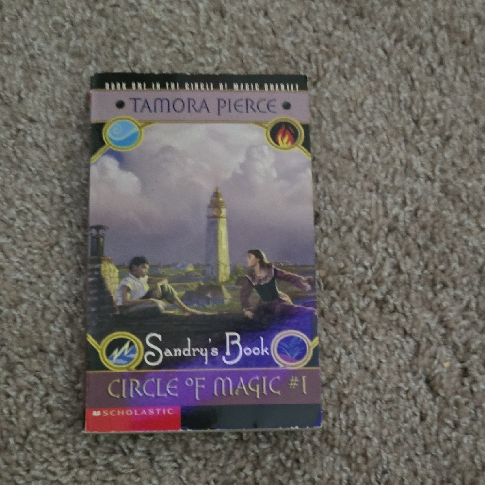 Scholastic Circle of Magic: Sandry's Book - Purple and Blue Cover